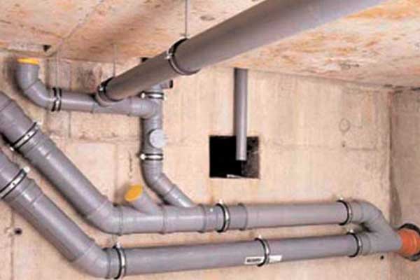Установка внутренней канализации